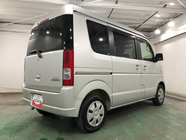 エブリイワゴンＪＰターボ　走行５９５６３キロ／ＣＤチューナー一年保証・走行距離無制限走行５９５６３キロ　ＣＤチューナー　キーレス　助手席エアバック　純正カーペットマット　ホイールキャップ（埼玉県）の中古車