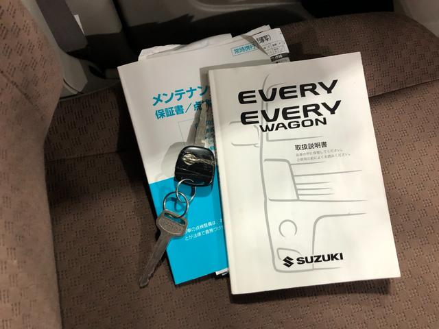 エブリイワゴンＪＰターボ　走行５９５６３キロ／ＣＤチューナー一年保証・走行距離無制限走行５９５６３キロ　ＣＤチューナー　キーレス　助手席エアバック　純正カーペットマット　ホイールキャップ（埼玉県）の中古車