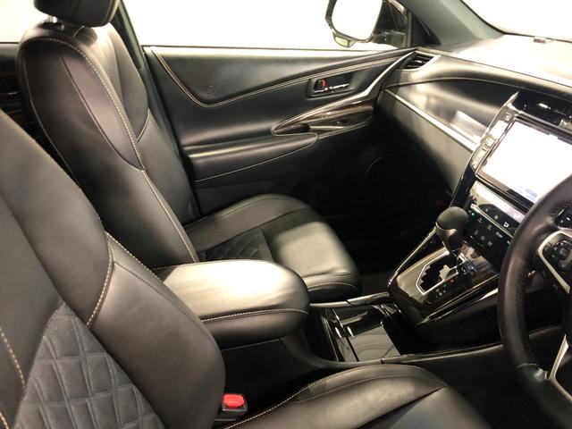 ハリアーエレガンス　走行５６３３９キロ／ナビ／バックカメラ一年保証・走行距離無制限走行５６３３９キロ　フルセグナビ　ブルートゥース　バックカメラ　サイドエアバック　オートライト　ＬＥＤヘッドライト（埼玉県）の中古車