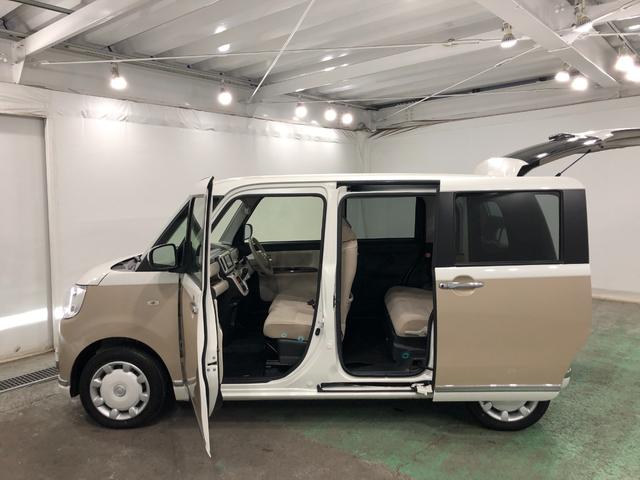 ムーヴキャンバスGメイクアップVS SAIII 走行16851キロ/純正ナビ一年保証・走行距離無制限走行16851キロ 車検整備付 フルセグナビ ブルートゥース ドラレコ パノラマモニター サイドエアバッグ LEDヘッドランプ アイドリングストップ シートヒーター キーフリー(埼玉県)の中古車