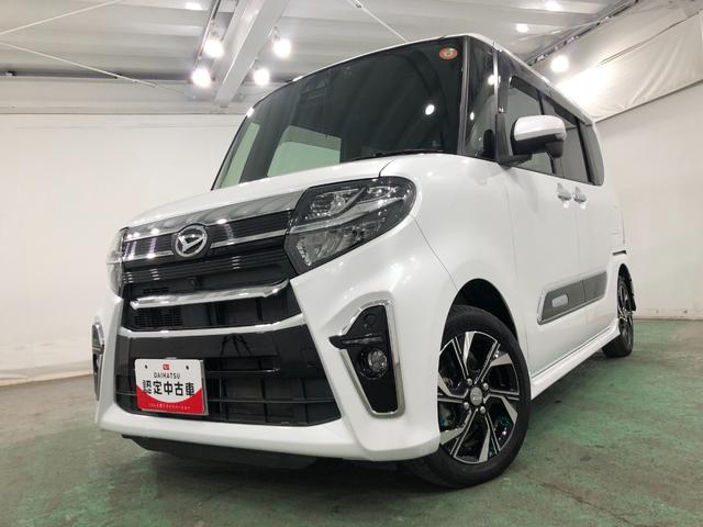 タントカスタムＸスタイルセレクション　走行３６２３０キロ／ナビ一年保証・走行距離無制限走行３６２３０キロ　車検整備付　フルセグナビ　ブルートゥース　全周囲カメラ　ドラレコ　クリアランスソナー　オートライト　ＬＥＤヘッドライト　シートヒーター　両側電動スライドドア（埼玉県）の中古車