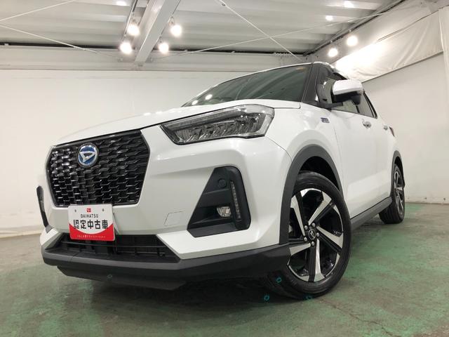 ロッキープレミアムＧ　ＨＥＶ　走行４４６９２キロ／純正ナビ／ドラレコ１年保証距離無制限　走行距離４４６９２キロ　純正フルセグナビ　パノラマモニター　ドラレコ　ブルートゥース　サイドエアバッグ　ＬＥＤヘッドランプ　アイドリングストップ　シートヒーター　キーフリー（埼玉県）の中古車