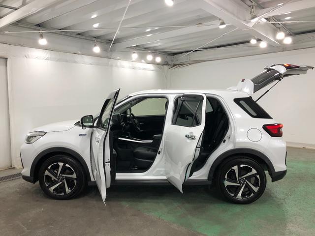 ロッキープレミアムＧ　ＨＥＶ　走行４４６９２キロ／純正ナビ／ドラレコ１年保証距離無制限　走行距離４４６９２キロ　純正フルセグナビ　パノラマモニター　ドラレコ　ブルートゥース　サイドエアバッグ　ＬＥＤヘッドランプ　アイドリングストップ　シートヒーター　キーフリー（埼玉県）の中古車