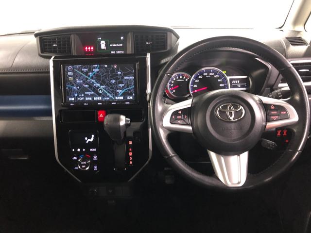 タンクカスタムＧ−Ｔ　走行５４０４７キロ／ナビ／バックカメラ一年保証・走行距離無制限走行５４０４７キロ　フルセグナビ　ブルートゥース　バックカメラ　オートライト　ＬＥＤヘッドライト　両側電動スライドドア（埼玉県）の中古車