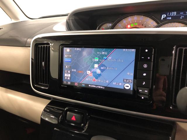 ムーヴキャンバスGブラックインテリアリミテッド SA3 走行77214キロ一年保証・走行距離無制限走行77214キロ 走行77214キロ 車検整備付 フルセグナビ 全周囲カメラ ドラレコ クリアランスソナー LEDヘッドライト 両側電動スライドドア シートヒーター(埼玉県)の中古車