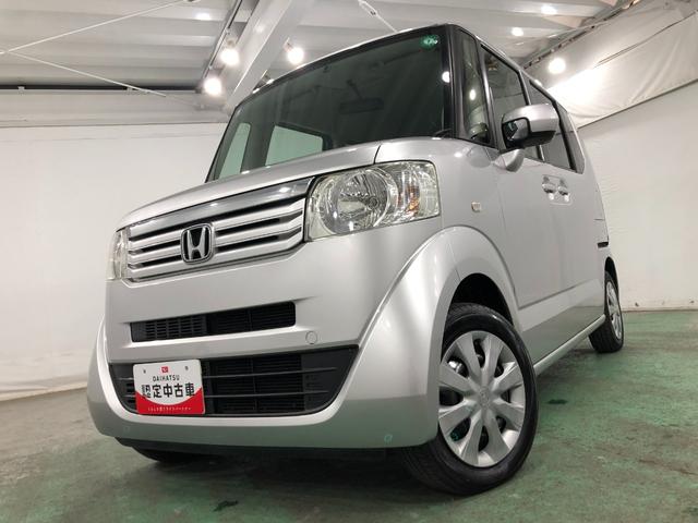 Ｎ−ＢＯＸＧ　車検整備付／走行３４０８３キロ／ＴＶレスナビ／Ｂカメラ１年保証距離無制限　走行距離３４０８３キロ　車検整備付　ＴＶレスナビ　バックカメラ　純正マット　助手席エアバッグ　両側スライドドア　プッシュボタンスタート（埼玉県）の中古車