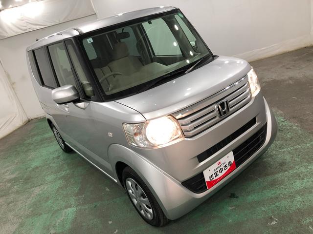 Ｎ−ＢＯＸＧ　車検整備付／走行３４０８３キロ／ＴＶレスナビ／Ｂカメラ１年保証距離無制限　走行距離３４０８３キロ　車検整備付　ＴＶレスナビ　バックカメラ　純正マット　助手席エアバッグ　両側スライドドア　プッシュボタンスタート（埼玉県）の中古車
