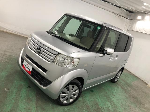 Ｎ−ＢＯＸＧ　車検整備付／走行３４０８３キロ／ＴＶレスナビ／Ｂカメラ１年保証距離無制限　走行距離３４０８３キロ　車検整備付　ＴＶレスナビ　バックカメラ　純正マット　助手席エアバッグ　両側スライドドア　プッシュボタンスタート（埼玉県）の中古車
