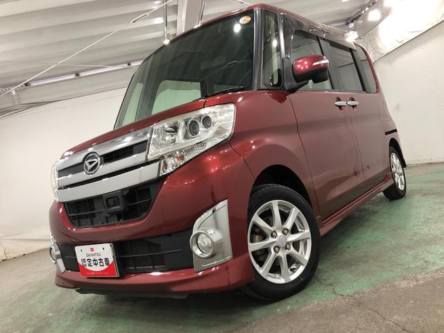 タントカスタムＸ　ＳＡ　車検整備付／走行７４４４１キロ／ナビ１年保証距離無制限　走行距離７４４４１キロ　フルセグナビ　バックカメラ　ブルートゥース　後席モニター　純正マット　ＬＥＤヘッドランプ　アイドリングストップ　片側電動スライドドア　電動格納式ドアミラー（埼玉県）の中古車