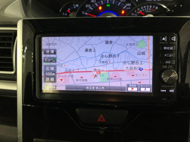 タントカスタムＸ　ＳＡ　車検整備付／走行７４４４１キロ／ナビ１年保証距離無制限　走行距離７４４４１キロ　フルセグナビ　バックカメラ　ブルートゥース　後席モニター　純正マット　ＬＥＤヘッドランプ　アイドリングストップ　片側電動スライドドア　電動格納式ドアミラー（埼玉県）の中古車