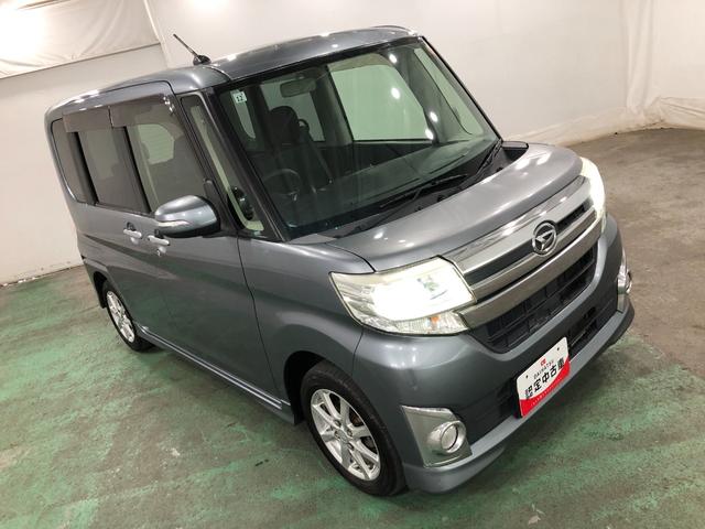 タントカスタムＸ　走行７７５６３キロ／ナビ／片側電動スライドドア一年保証・走行距離無制限走行７７５６３キロ　フルセグナビ　助手席エアバック　純正カーペットマット　オートライト　ＬＥＤヘッドライト　片側電動スライドドア（埼玉県）の中古車