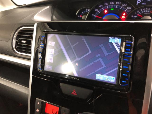 タントカスタムＸ　走行７７５６３キロ／ナビ／片側電動スライドドア一年保証・走行距離無制限走行７７５６３キロ　フルセグナビ　助手席エアバック　純正カーペットマット　オートライト　ＬＥＤヘッドライト　片側電動スライドドア（埼玉県）の中古車