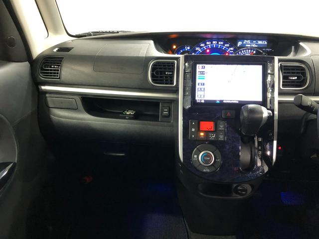 タントカスタムＲＳ　トップエディションＳＡII　雹害／８型ナビ１年保証距離無制限　走行距離７８６３７キロ　純正フルセグナビ　バックカメラ　後席モニター　助手席エアバッグ　ＬＥＤヘッドランプ　アイドリングストップ　両側電動スライドドア　オート格納式ドアミラー（埼玉県）の中古車