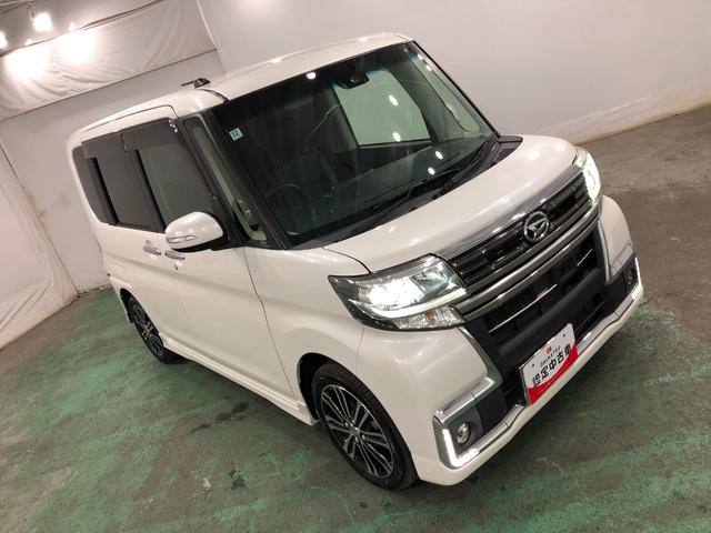 タントカスタムＲＳ　トップエディションＳＡII　雹害／８型ナビ１年保証距離無制限　走行距離７８６３７キロ　純正フルセグナビ　バックカメラ　後席モニター　助手席エアバッグ　ＬＥＤヘッドランプ　アイドリングストップ　両側電動スライドドア　オート格納式ドアミラー（埼玉県）の中古車