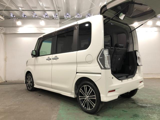 タントカスタムＲＳ　トップエディションＳＡII　雹害／８型ナビ１年保証距離無制限　走行距離７８６３７キロ　純正フルセグナビ　バックカメラ　後席モニター　助手席エアバッグ　ＬＥＤヘッドランプ　アイドリングストップ　両側電動スライドドア　オート格納式ドアミラー（埼玉県）の中古車