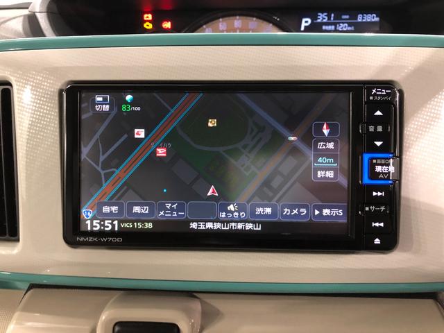 ムーヴキャンバスGメイクアップリミテッド SAIII 走行8380キロ ナビ一年保証・走行距離無制限 ブルートゥース 全周囲カメラ ドラレコ ETC LEDヘッドライト オートライト 両側電動スライドドア(埼玉県)の中古車