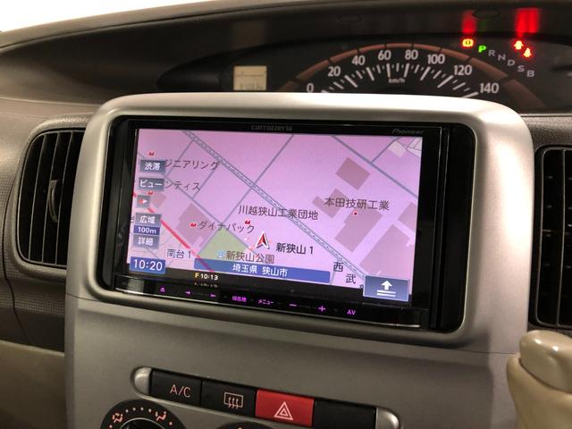 タントL 走行87083キロ タイヤ新品交換 ナビ一年保証・走行距離無制限走行87083キロ ワンセグナビ タイヤ4本交換 アイドリングストップ ベンチシート 助手席エアバック 純正カーペットマット(埼玉県)の中古車