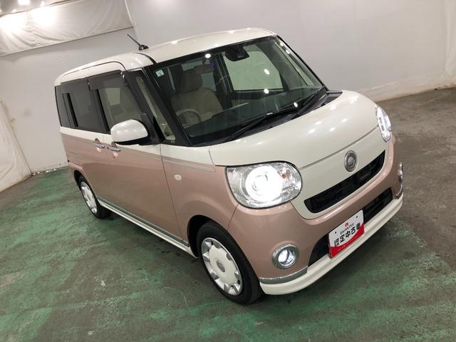 ムーヴキャンバスGメイクアップ SAII 走行28892キロ/車検整備付一年保証・走行距離無制限走行28892キロ 車検整備付 ブルートゥース 全周囲カメラ 助手席エアバック 純正カーペットマット サイドエアバック オートライト 両側電動スライドドア(埼玉県)の中古車