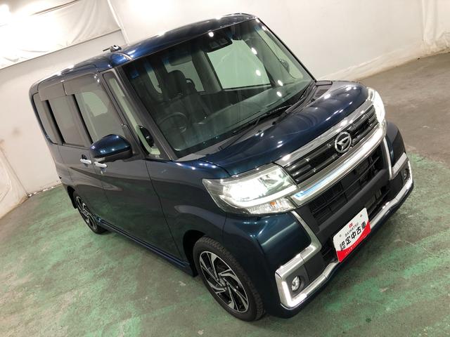 タントカスタムＲＳ　トップエディションＶＳ　ＳＡIII一年保証・走行距離無制限走行５２５６４キロ　車検整備付　タイヤ４本交換　フルセグナビ　全周囲カメラ　ドラレコ　オートライト　ＬＥＤヘッドライト　シートヒーター　両側電動スライドドア（埼玉県）の中古車
