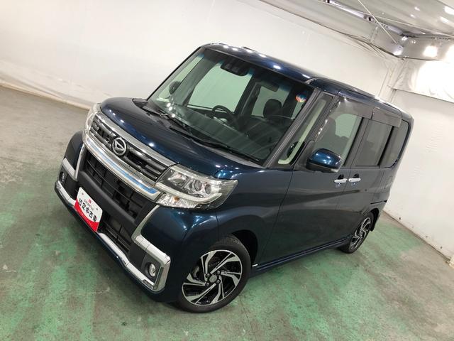 タントカスタムＲＳ　トップエディションＶＳ　ＳＡIII一年保証・走行距離無制限走行５２５６４キロ　車検整備付　タイヤ４本交換　フルセグナビ　全周囲カメラ　ドラレコ　オートライト　ＬＥＤヘッドライト　シートヒーター　両側電動スライドドア（埼玉県）の中古車