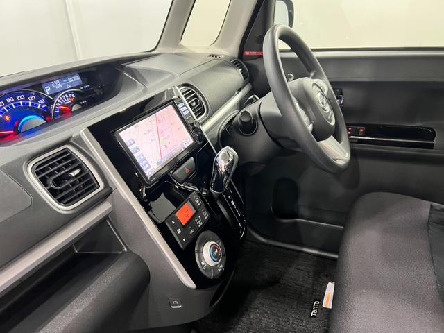 タントカスタムＸ　ＳＡ　走行８０７８０キロ／ナビ／オートライト一年保証・走行距離無制限走行８０７８０キロ　助手席エアバック　純正カーペットマット　フルセグナビ　ブルートゥース　オートライト　ＬＥＤヘッドライト　片側電動スライドドア（埼玉県）の中古車