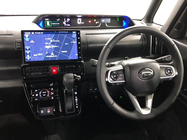 タントカスタムＲＳ　走行３１４３２キロ／車検整備付／ナビ／ドラレコ一年保証・走行距離無制限走行３１４３２キロ　車検整備付　フルセグナビ　バックカメラ　ドラレコ　ＥＴＣ　クリアランスソナー　ＬＥＤヘッドライト　オートライト　シートヒーター　両側電動スライドドア（埼玉県）の中古車