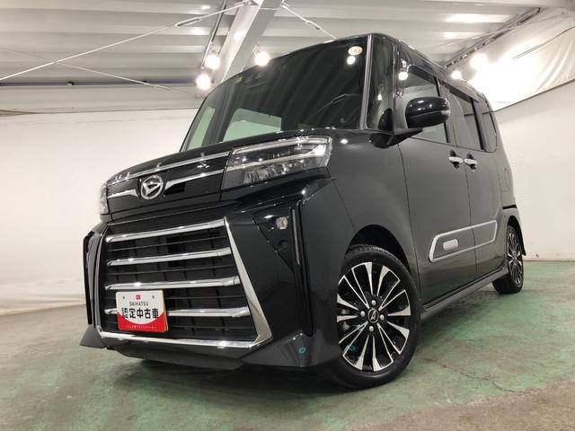 タントカスタムＲＳ　走行３１４３２キロ／車検整備付／ナビ／ドラレコ一年保証・走行距離無制限走行３１４３２キロ　車検整備付　フルセグナビ　バックカメラ　ドラレコ　ＥＴＣ　クリアランスソナー　ＬＥＤヘッドライト　オートライト　シートヒーター　両側電動スライドドア（埼玉県）の中古車