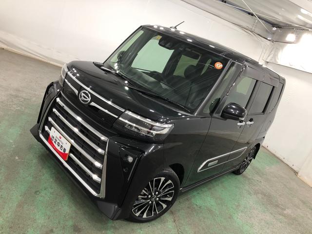 タントカスタムＲＳ　走行３１４３２キロ／車検整備付／ナビ／ドラレコ一年保証・走行距離無制限走行３１４３２キロ　車検整備付　フルセグナビ　バックカメラ　ドラレコ　ＥＴＣ　クリアランスソナー　ＬＥＤヘッドライト　オートライト　シートヒーター　両側電動スライドドア（埼玉県）の中古車