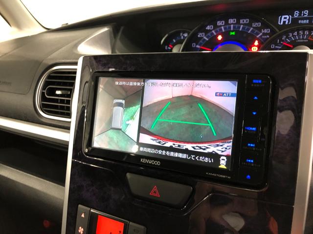 タントカスタムＲＳ　トップエディションＶＳ　ＳＡIII一年保証・走行距離無制限走行３２５９７キロ　車検整備付　フルセグナビ　全周囲カメラ　ドラレコ　オートライト　ＬＥＤヘッドライト　シートヒーター　両側電動スライドドア（埼玉県）の中古車