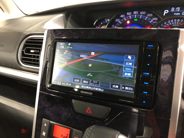 タントカスタムＲＳ　トップエディションＶＳ　ＳＡIII一年保証・走行距離無制限走行３２５９７キロ　車検整備付　フルセグナビ　全周囲カメラ　ドラレコ　オートライト　ＬＥＤヘッドライト　シートヒーター　両側電動スライドドア（埼玉県）の中古車