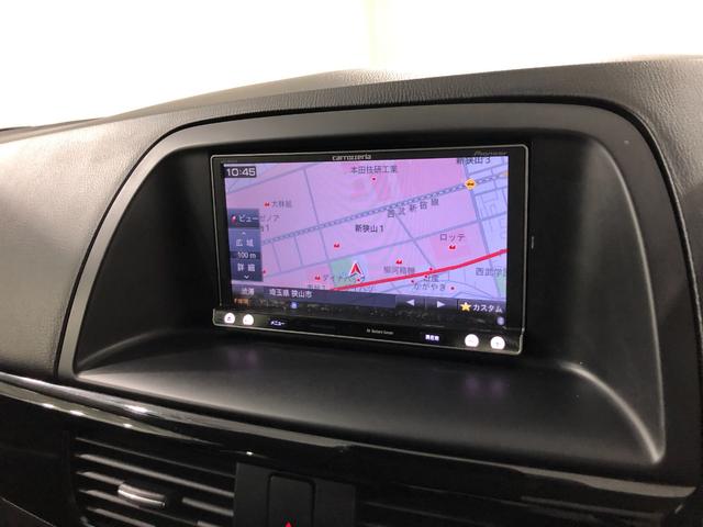 ＣＸ−５ＸＤ　Ｌパッケージ　走行８５８４０キロ／４ＷＤ／ナビ一年保証・走行距離無制限走行８５８４０キロ　フルセグナビ　ブルートゥース　バックカメラ　助手席エアバック　オートライト　純正カーペットマット（埼玉県）の中古車