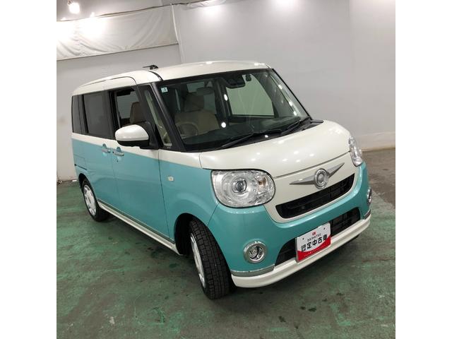 ムーヴキャンバスＧメイクアップＶＳ　ＳＡIII　走行２３８３３キロ／８型ナビ１年保証距離無制限　走行距離２３８３３キロ　純正フルセグナビ　パノラマモニター　ドラレコ　純正マット　サイドエアバッグ　ＬＥＤヘッドランプ　アイドリングストップ　シートヒーター　両側電動スライドドア（埼玉県）の中古車