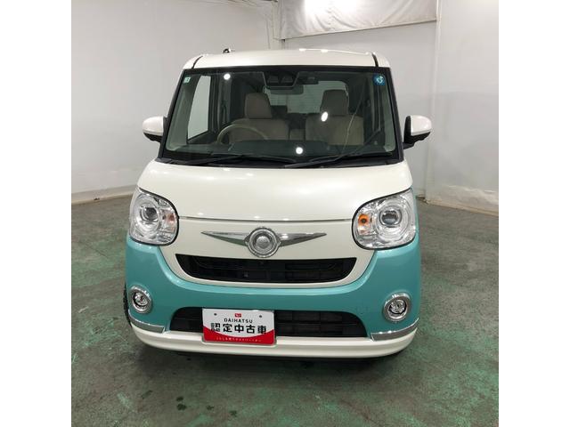 ムーヴキャンバスＧメイクアップＶＳ　ＳＡIII　走行２３８３３キロ／８型ナビ１年保証距離無制限　走行距離２３８３３キロ　純正フルセグナビ　パノラマモニター　ドラレコ　純正マット　サイドエアバッグ　ＬＥＤヘッドランプ　アイドリングストップ　シートヒーター　両側電動スライドドア（埼玉県）の中古車