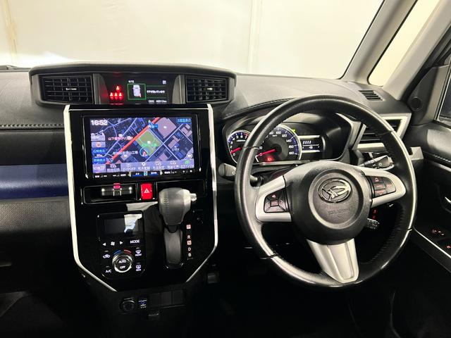 トールカスタムＧターボＳＡ３　９型ナビ　バックカメラ　ドラレコ純正フルセグナビ　バックカメラ　ドラレコ　純正マット　ＬＥＤヘッドランプ　アイドリングストップ　両側電動スライドドア　オート格納式ドアミラー　キーフリー　１年保証距離無制限　走行距離４６９１３キロ（埼玉県）の中古車