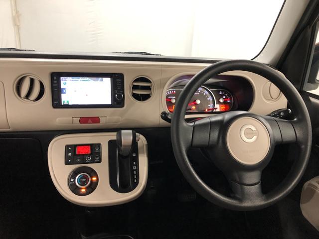 ミラココアココアＸリミテッド　走行９２９９９キロ／車検整備付／雹害一年保証・走行距離無制限走行９２９９９キロ　ワンセグナビ　バックカメラ　助手席エアバック　純正カーペットマット　アイドリングストップ（埼玉県）の中古車