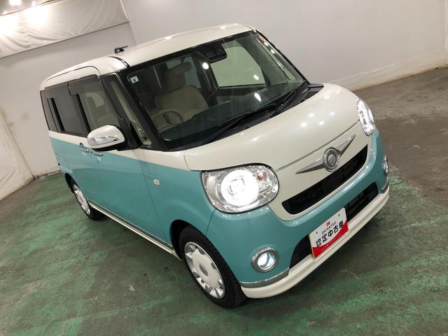 ムーヴキャンバスGメイクアップリミテッド SA3 走行29176キロ/4WD一年保証・走行距離無制限走行29176キロ タイヤ4本交換 フルセグナビ 全周囲カメラ ETC オートライト LEDヘッドライト 両側電動スライドドア(埼玉県)の中古車