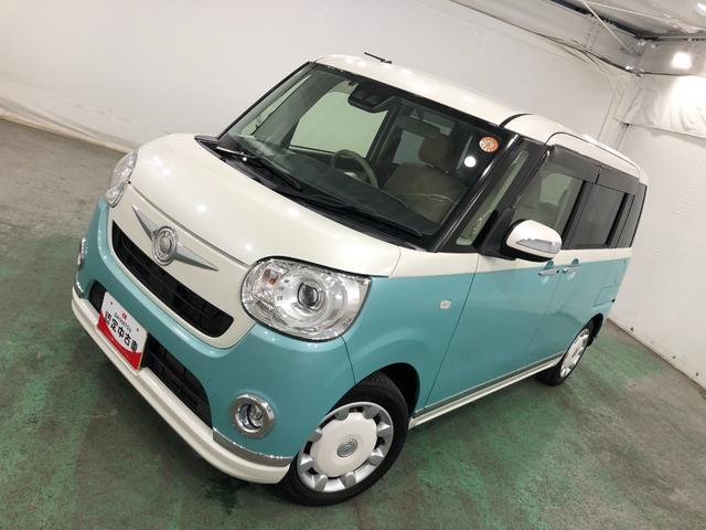 ムーヴキャンバスGメイクアップリミテッド SA3 走行29176キロ/4WD一年保証・走行距離無制限走行29176キロ タイヤ4本交換 フルセグナビ 全周囲カメラ ETC オートライト LEDヘッドライト 両側電動スライドドア(埼玉県)の中古車