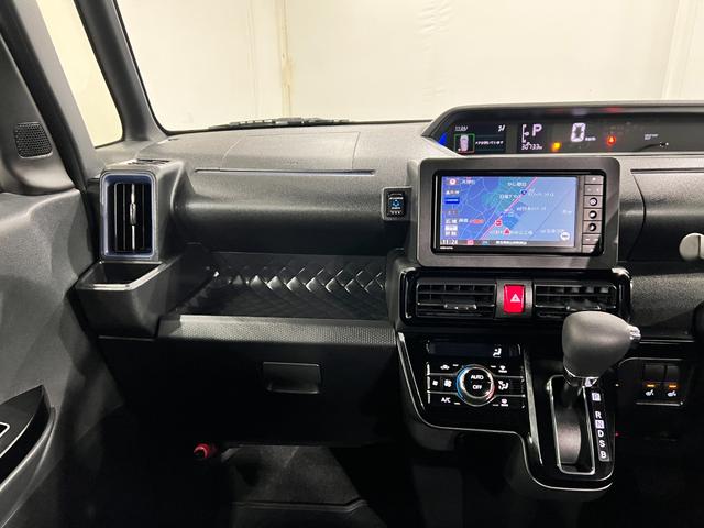 タントカスタムＸ　走行６３０７４キロ／ナビ／ドラレコ／バックカメラ一年保証・走行距離無制限走行６３０７４キロ　フルセグナビ　ブルートゥース　バックカメラ　ドラレコ　クリアランスソナー　ＬＥＤヘッドライト　シートヒーター　両側電動スライドドア（埼玉県）の中古車