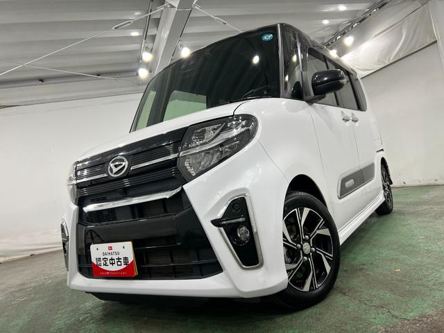 タントカスタムＸ　走行６３０７４キロ／ナビ／ドラレコ／バックカメラ一年保証・走行距離無制限走行６３０７４キロ　フルセグナビ　ブルートゥース　バックカメラ　ドラレコ　クリアランスソナー　ＬＥＤヘッドライト　シートヒーター　両側電動スライドドア（埼玉県）の中古車