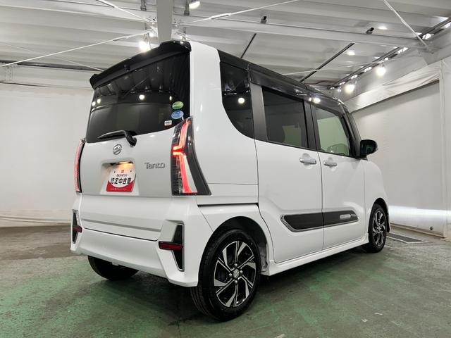 タントカスタムＸ　走行６３０７４キロ／ナビ／ドラレコ／バックカメラ一年保証・走行距離無制限走行６３０７４キロ　フルセグナビ　ブルートゥース　バックカメラ　ドラレコ　クリアランスソナー　ＬＥＤヘッドライト　シートヒーター　両側電動スライドドア（埼玉県）の中古車