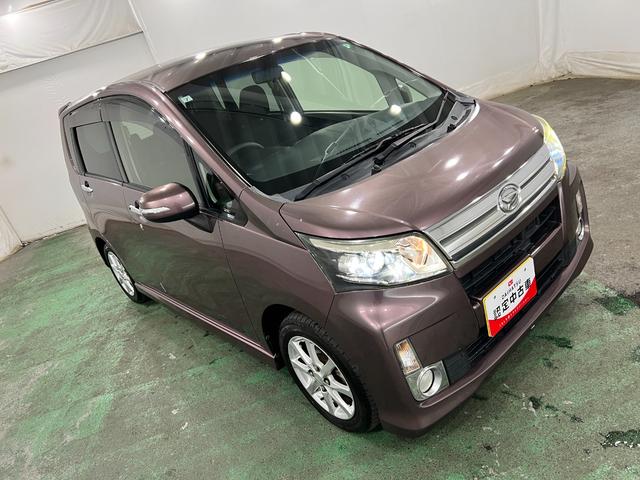 ムーヴカスタム　ＸリミテッドＳＡ　走行５５３９０キロ／ナビ一年保証・走行距離無制限走行５５３９０キロ　ワンセグナビ　バックカメラ　オートライト　ＬＥＤヘッドライト　アイドリングストップ　ベンチシート（埼玉県）の中古車