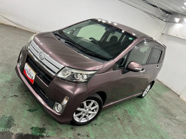 ムーヴカスタム　ＸリミテッドＳＡ　走行５５３９０キロ／ナビ一年保証・走行距離無制限走行５５３９０キロ　ワンセグナビ　バックカメラ　オートライト　ＬＥＤヘッドライト　アイドリングストップ　ベンチシート（埼玉県）の中古車