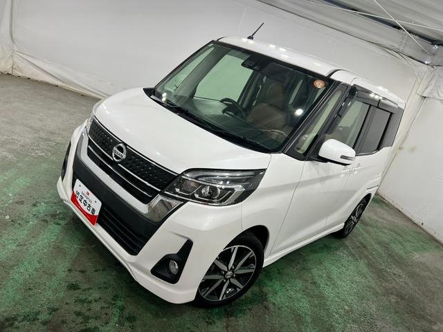 デイズルークスハイウェイスター　Ｘ　Ｖセレクション　走行２６１４５キロ１年保証距離無制限　走行距離２６１４５キロ　フルセグナビ　アラウンドビューモニター　純正マット　ＬＥＤヘッドランプ　アイドリングストップ　両側電動スライドドア（埼玉県）の中古車