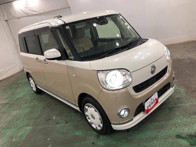 ムーヴキャンバスGメイクアップリミテッド SAIII走行89183キロ/ナビ一年保証・走行距離無制限走行89183キロ ワンセグナビ ブルートゥース 全周囲カメラ オートライト LEDヘッドライト 両側電動スライドドア(埼玉県)の中古車