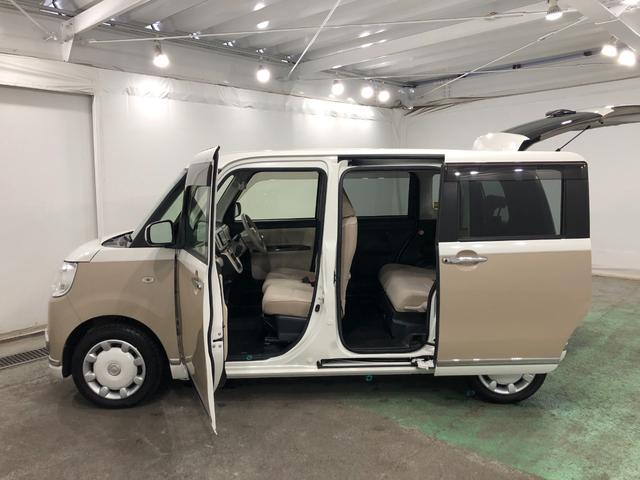 ムーヴキャンバスGメイクアップリミテッド SAIII走行89183キロ/ナビ一年保証・走行距離無制限走行89183キロ ワンセグナビ ブルートゥース 全周囲カメラ オートライト LEDヘッドライト 両側電動スライドドア(埼玉県)の中古車