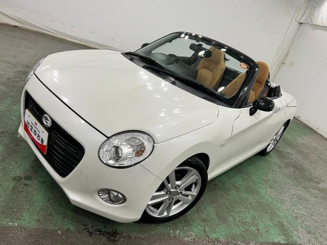 コペンセロ　走行７１２９３キロ／ワンセグナビ／ドラレコ／マット１年保証距離無制限　走行距離７１２９３キロ　ワンセグナビ　ドライブレコーダー　純正カーペットマット　助手席エアバッグ　ＬＥＤヘッドランプ　アイドリングストップ　シートヒーター（埼玉県）の中古車