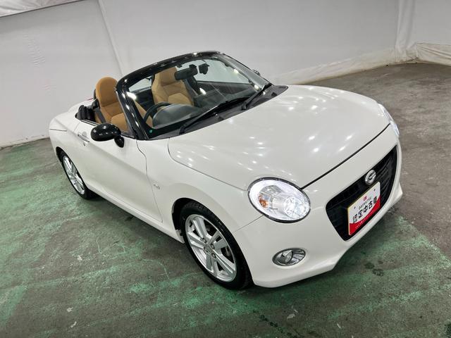 コペンセロ　走行７１２９３キロ／ワンセグナビ／ドラレコ／マット１年保証距離無制限　走行距離７１２９３キロ　ワンセグナビ　ドライブレコーダー　純正カーペットマット　助手席エアバッグ　ＬＥＤヘッドランプ　アイドリングストップ　シートヒーター（埼玉県）の中古車