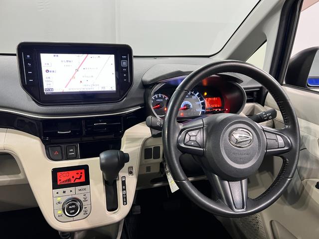 ムーヴＸターボ　ＳＡIII　走行５６７０１キロ／ナビ／バックカメラ一年保証・走行距離無制限走行５６７０１キロ　フルセグナビ　ブルートゥース　バックカメラ　オートライト　ＬＥＤヘッドライト　シートヒーター（埼玉県）の中古車