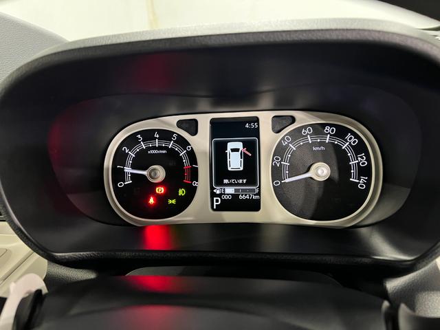 ムーヴキャンバスストライプスＧ　走行６６４７キロ／クリアランスソナー一年保証・走行距離無制限　走行６６４７キロ　サイドエアバック　クリアランスソナー　オートマチックハイビーム　オートライト　ＬＥＤヘッドライト　ベンチシート　シートヒーター　両側電動スライドドア（埼玉県）の中古車