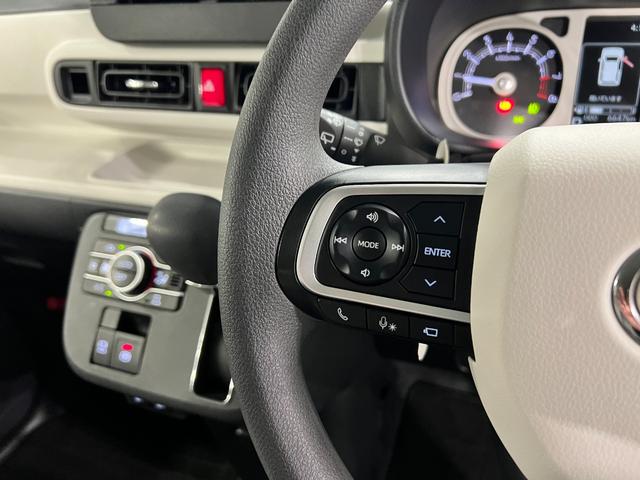 ムーヴキャンバスストライプスＧ　走行６６４７キロ／クリアランスソナー一年保証・走行距離無制限　走行６６４７キロ　サイドエアバック　クリアランスソナー　オートマチックハイビーム　オートライト　ＬＥＤヘッドライト　ベンチシート　シートヒーター　両側電動スライドドア（埼玉県）の中古車